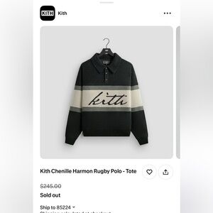 kith ruby polo shirt mens clothing gift